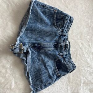PacSun Blue Jean Shorts Classic Denim Style